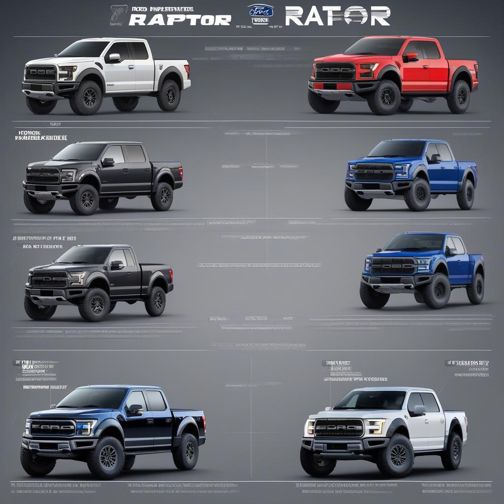 Các phiên bản Ford Raptor