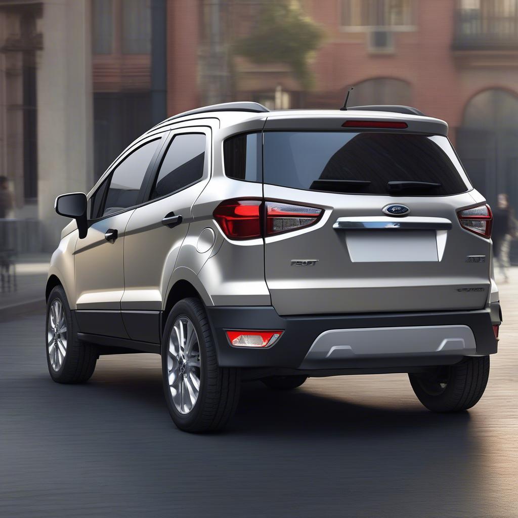 Ford EcoSport 2018 bỏ lốp dự phòng phía sau