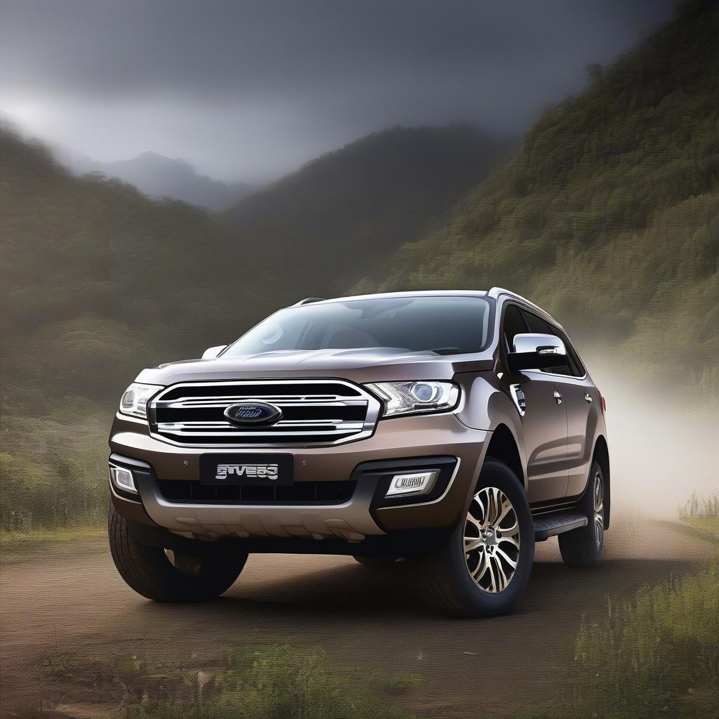 Ngoại thất Ford Everest 2016