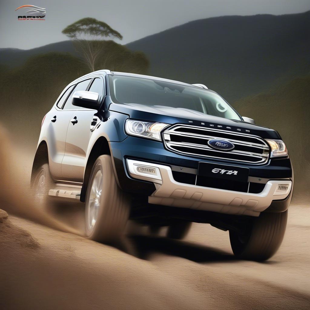 Ford Everest 2016 vận hành mạnh mẽ trên địa hình off-road