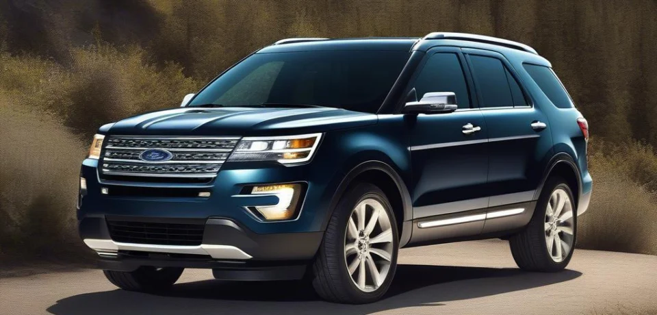 Ngoại thất Ford Explorer Platinum 2016 mạnh mẽ và sang trọng