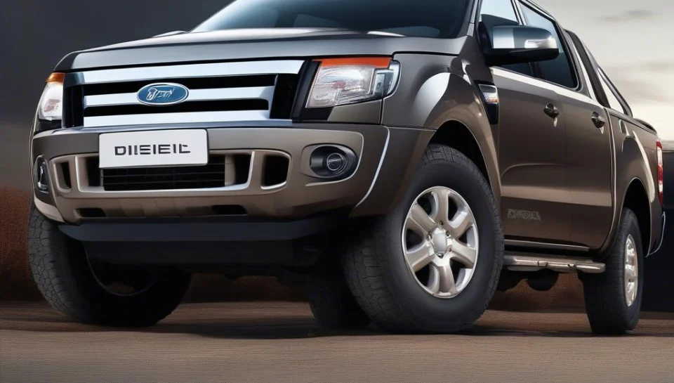 Ngoại thất Ford Ranger 2012 máy dầu