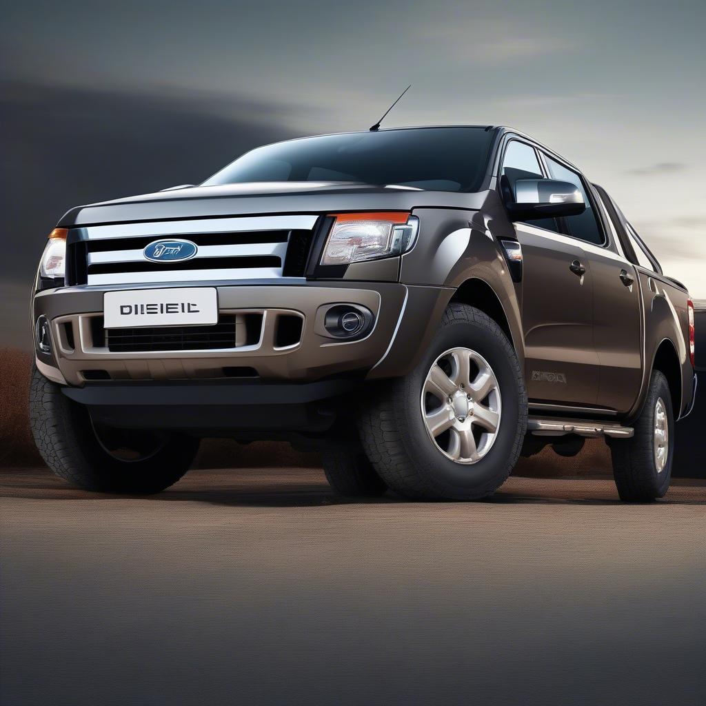 Ngoại thất Ford Ranger 2012 máy dầu