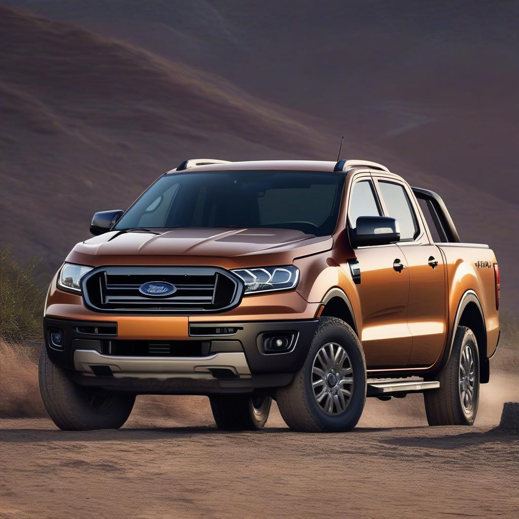 Ngoại thất Ford Ranger 2019 mạnh mẽ và hiện đại