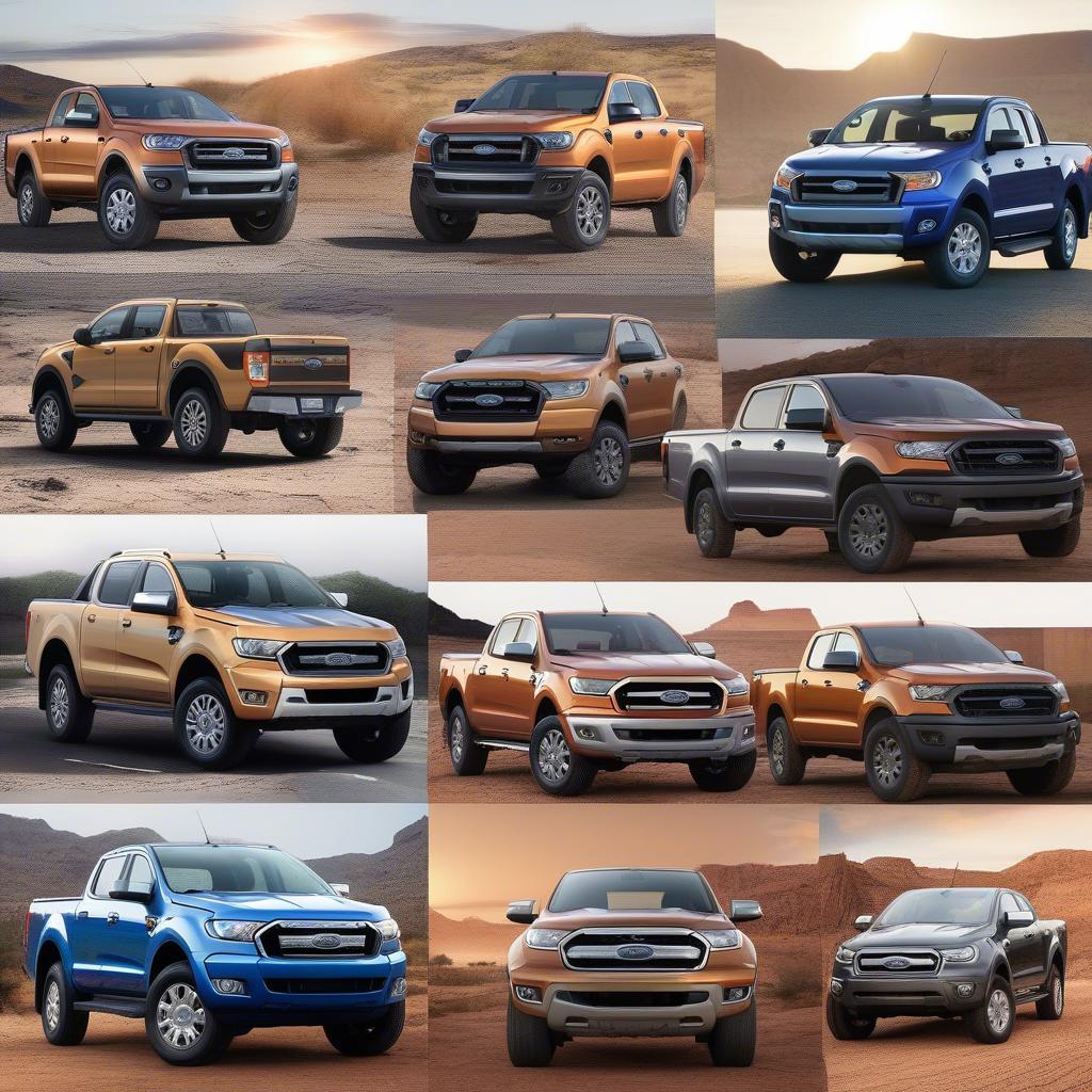 Ford Ranger từ quá khứ đến hiện tại