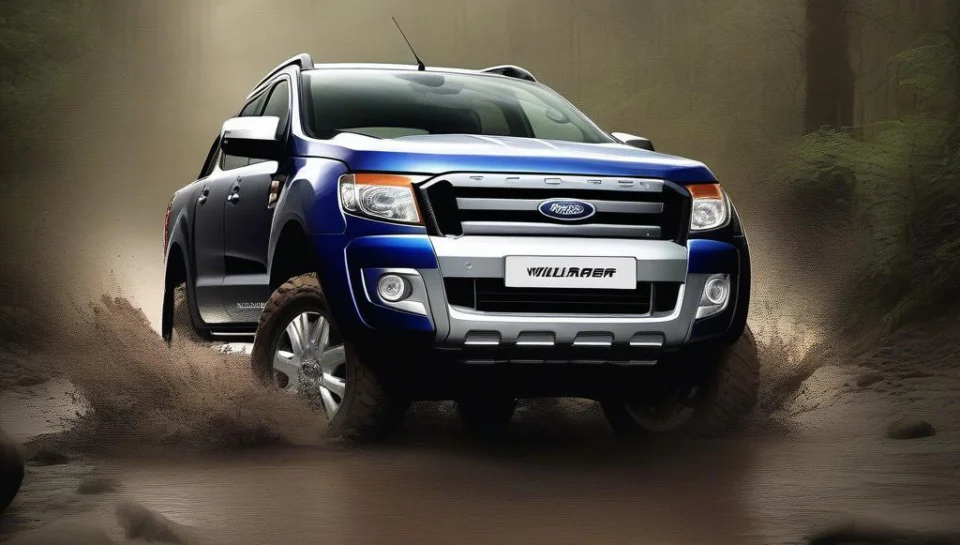 Ford Ranger Wildtrak 2012 vượt địa hình off-road