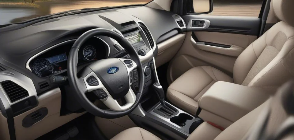 Nội thất rộng rãi của Ford Territory