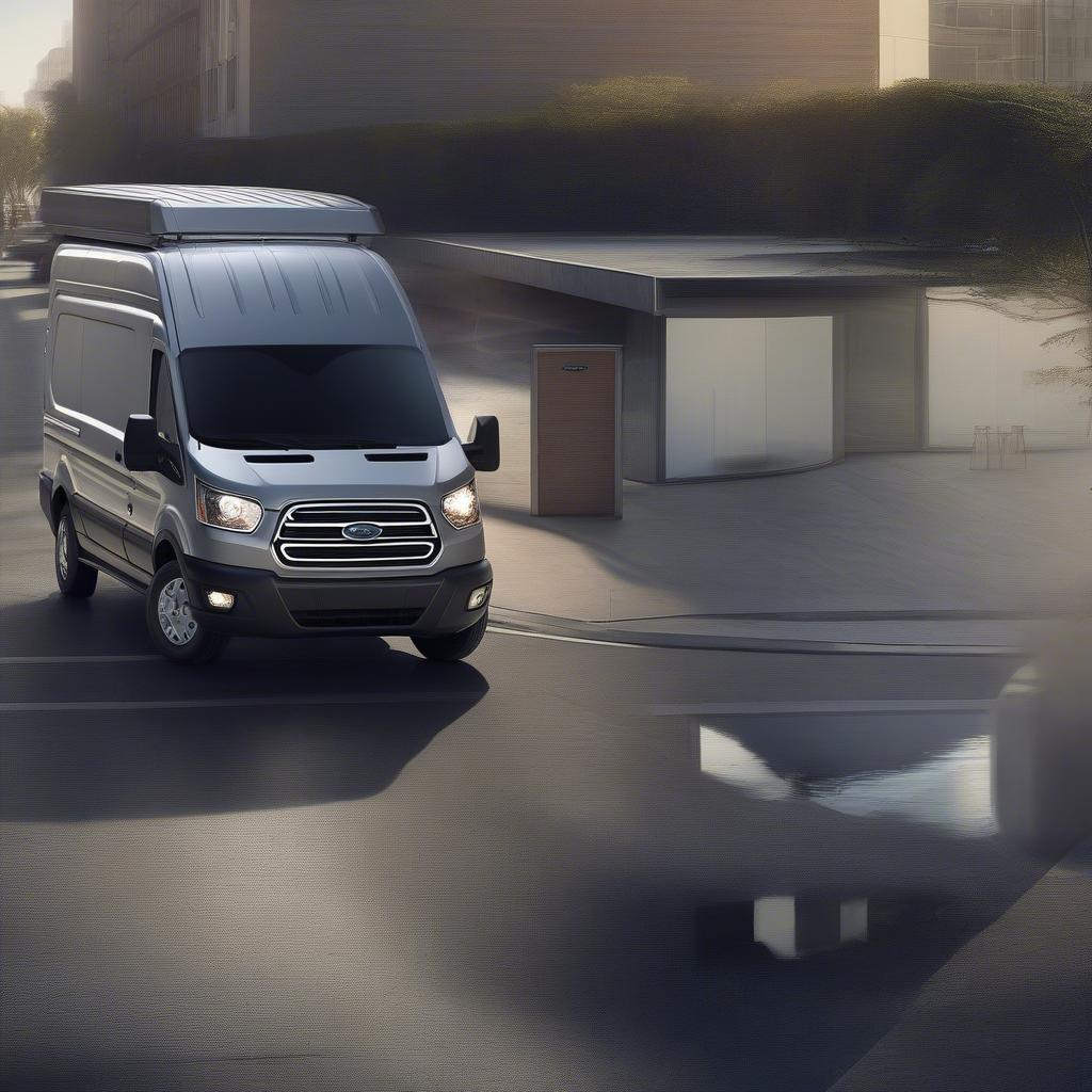 Ngoại thất Ford Transit 2019 mẫu mới