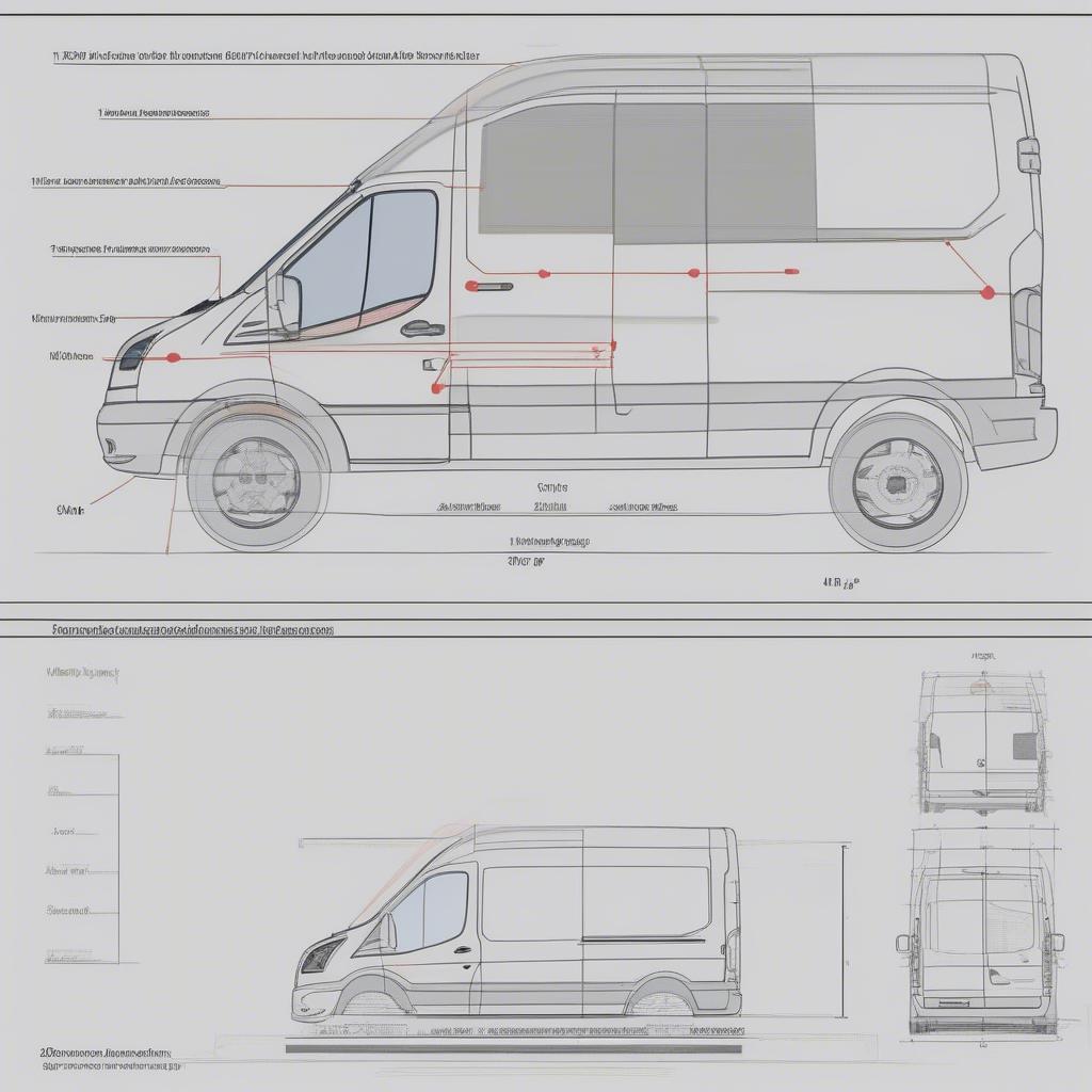 Kích Thước Ford Transit 2008