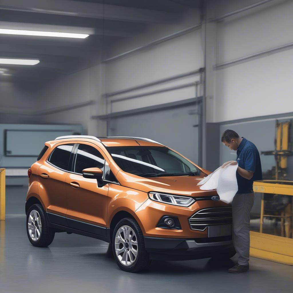 Kiểm tra Ford EcoSport cũ kỹ lưỡng trước khi mua