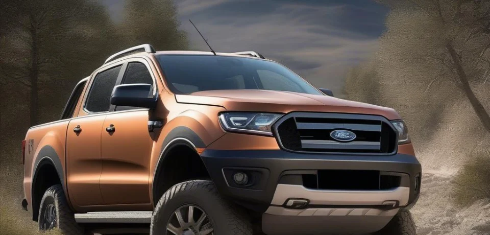 Vỏ xe Ford Ranger vượt địa hình